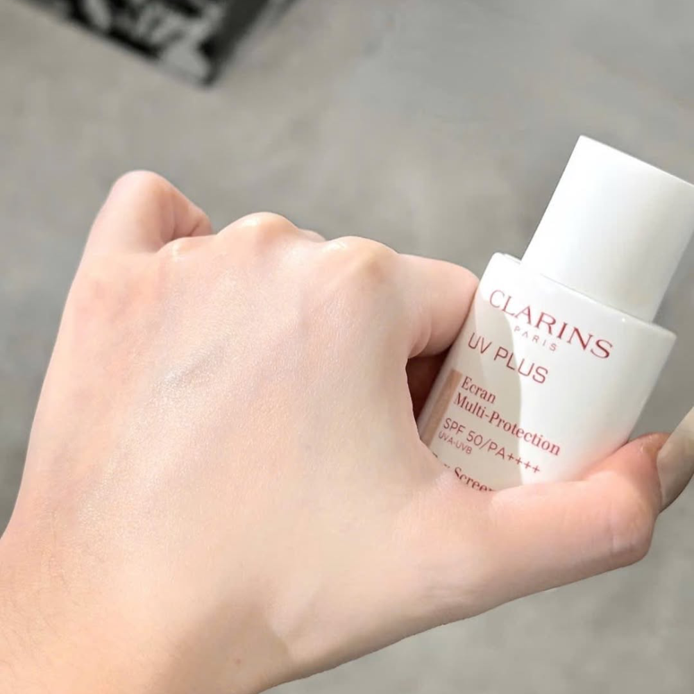Clarins UV Plus Anti-Pollution Ecran Multi-Protection SPF 50/PA++++ 10ml #rosy glow ,Clarins UV Plus Anti-Pollution Ecran Multi-Protection SPF ราคา , Clarins UV Plus Anti-Pollution Ecran Multi-Protection SPF รีวิว 